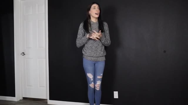 Huge jeans wetting