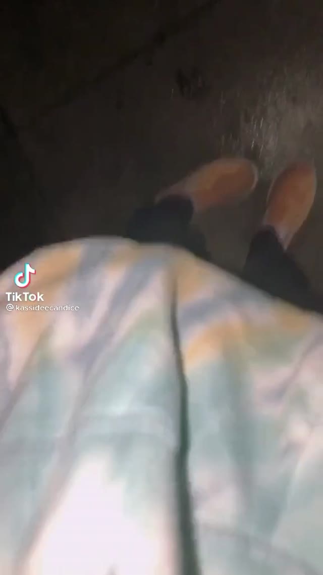 Girl pees her pants outside dorm