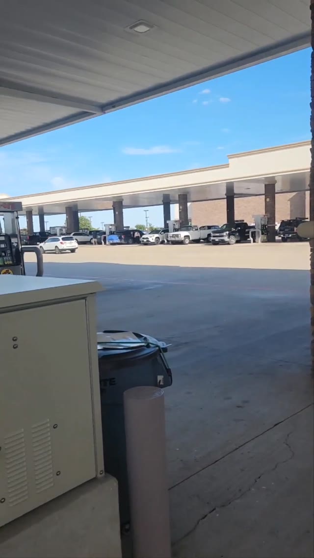 Pee Desperation While Pumping Gas