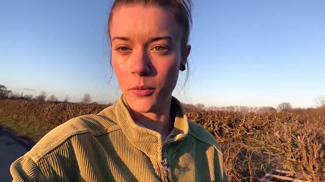 Piss pants during walk