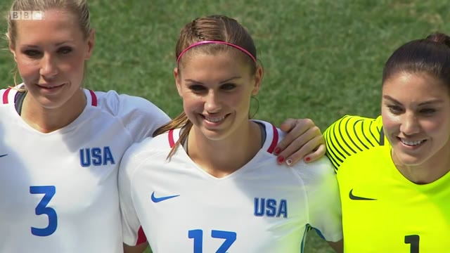 Hope Solo Olympics Wetting (HD)