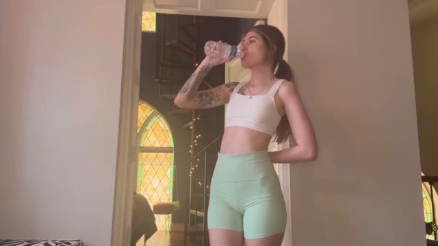 Short wetting during workout