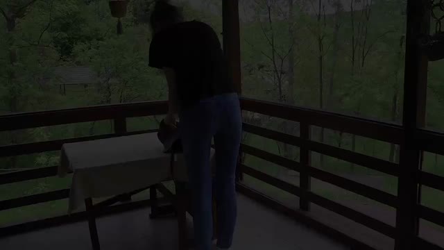 Wetting pants outside