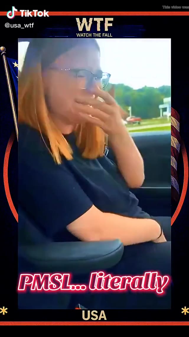 Wet her pants while driving