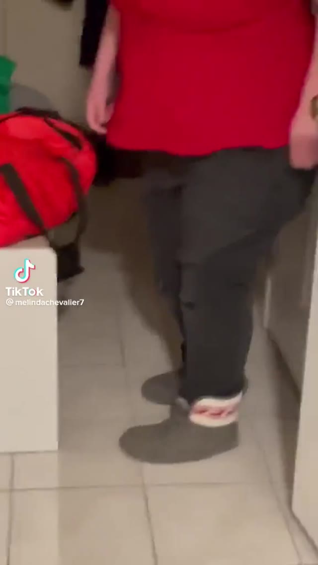 Bbw fully wets herself laughing